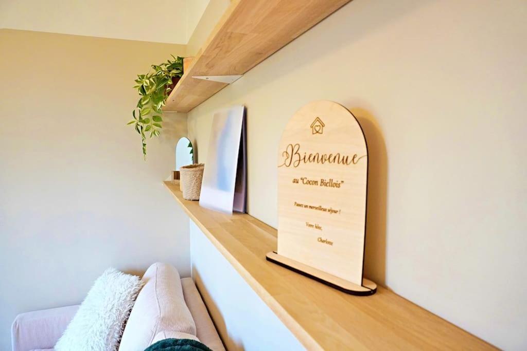 "Cocon Biellois" - Calme, Vue & Parking Apartment Bielle Ngoại thất bức ảnh